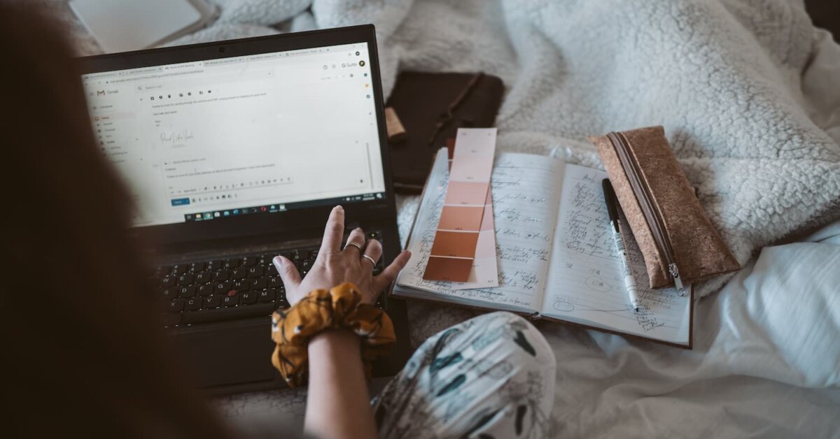 writing an email