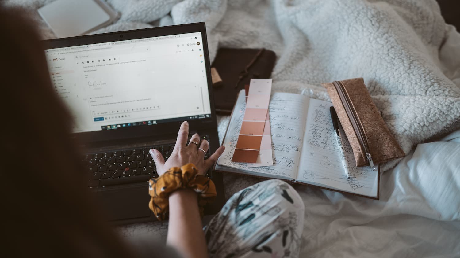 writing an email